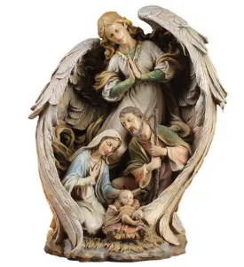 19.5" Guardian Angel Nativity