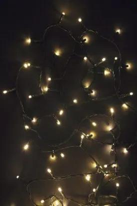 240 Warm White LED String Lights