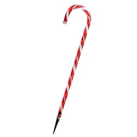 28" Lighted Red/White Striped Candy Cane Decoration