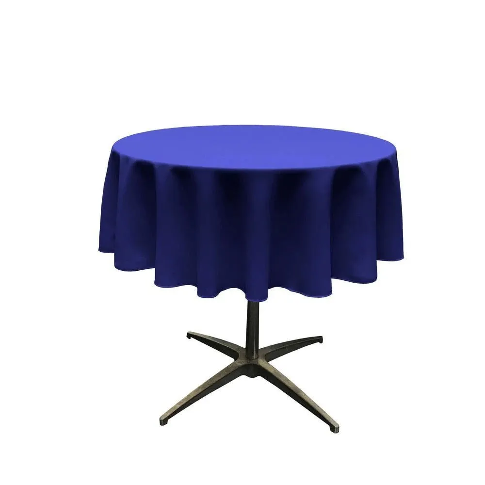 51-Inch Polyester Round Tablecloth (40 Colors)