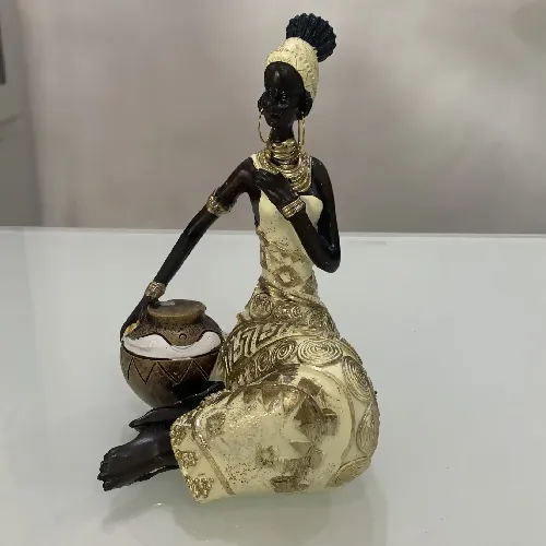 African Lady Statue