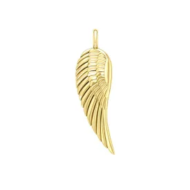 Angel Wing Solid Gold Pendant GPD2932