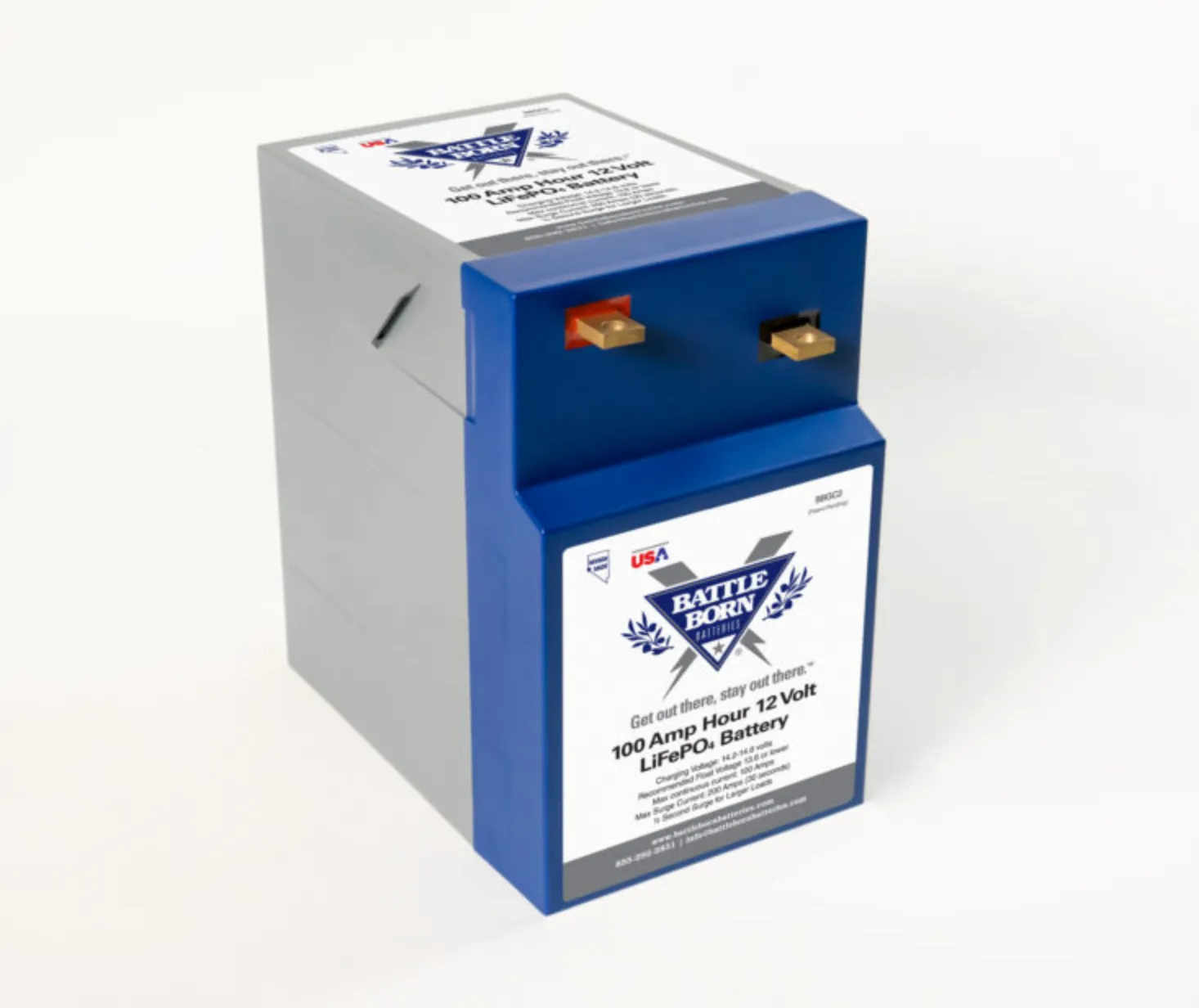 Battle Born 100Ah 12V GC2 LiFePO4 Deep Cycle Battery