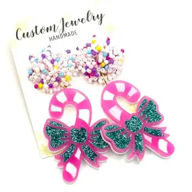 Candy Cane Earrings