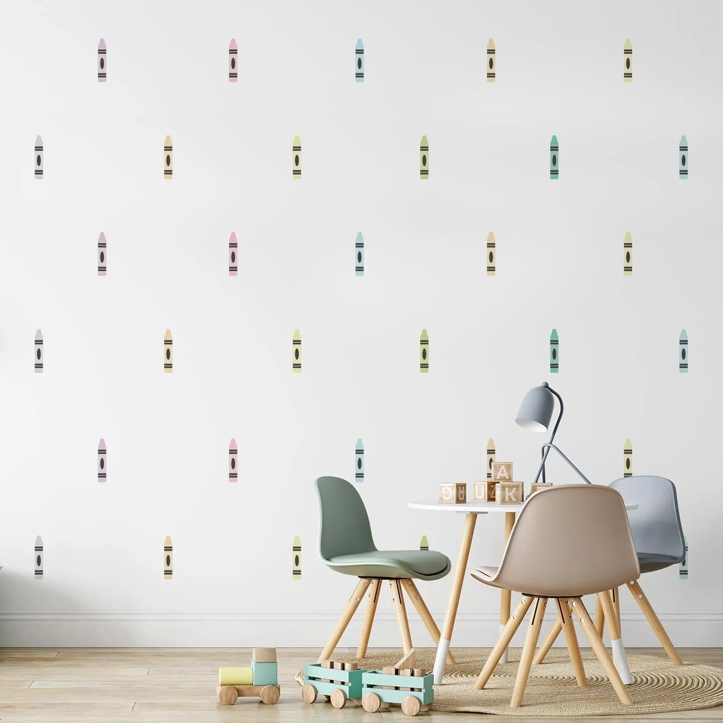 Crayon Wall Decal Set