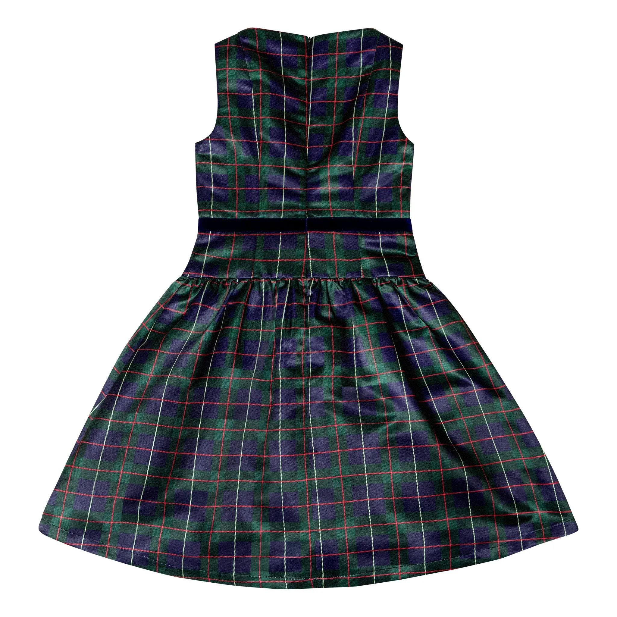 Emily Dress in Tenley Tartan