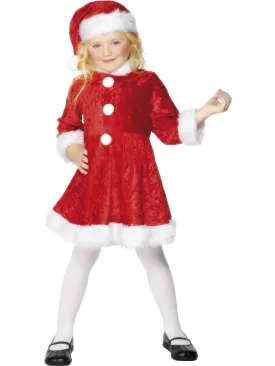 Girls Costume - Mini Miss Santa