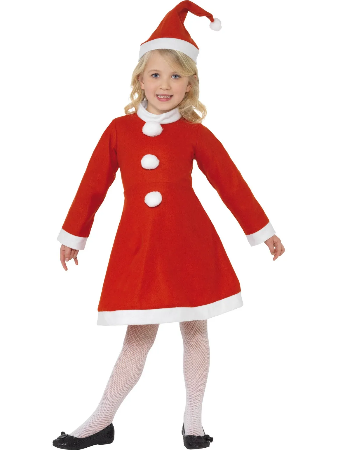 Girls Costume - Santa Girl