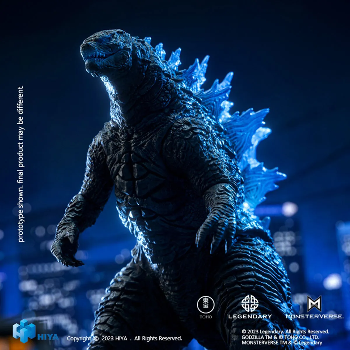 HiPlay HIYA Atomic Breath Godzila Translucent Ver. Exquisite Basic Series Monster Action Figure