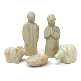 Holy Family Soapstone Nativity Set