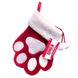 Kong Holiday Stocking Paw Dog Toy