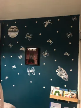 SpaceShip Wall Decals