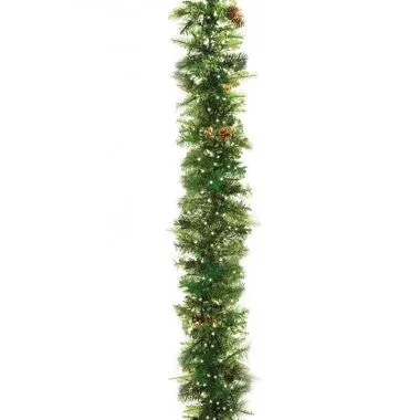 Torrey Pine Garland - 10' Sections (lit or unlit)