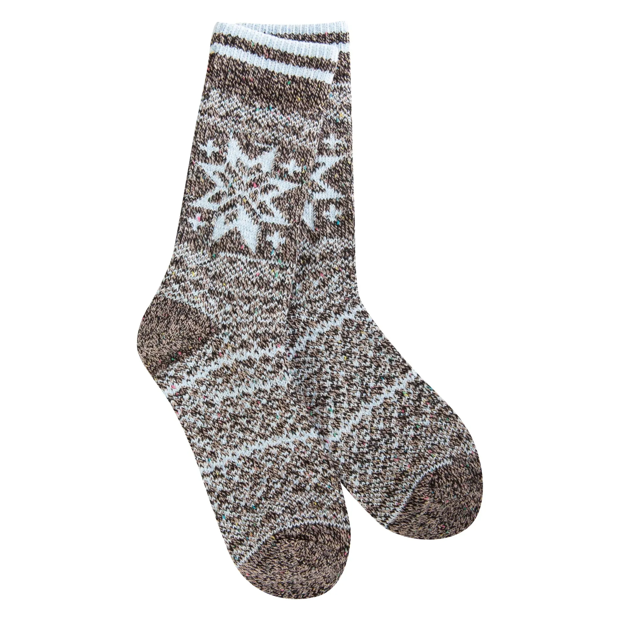 World's Softest Holiday Confetti Crew Socks