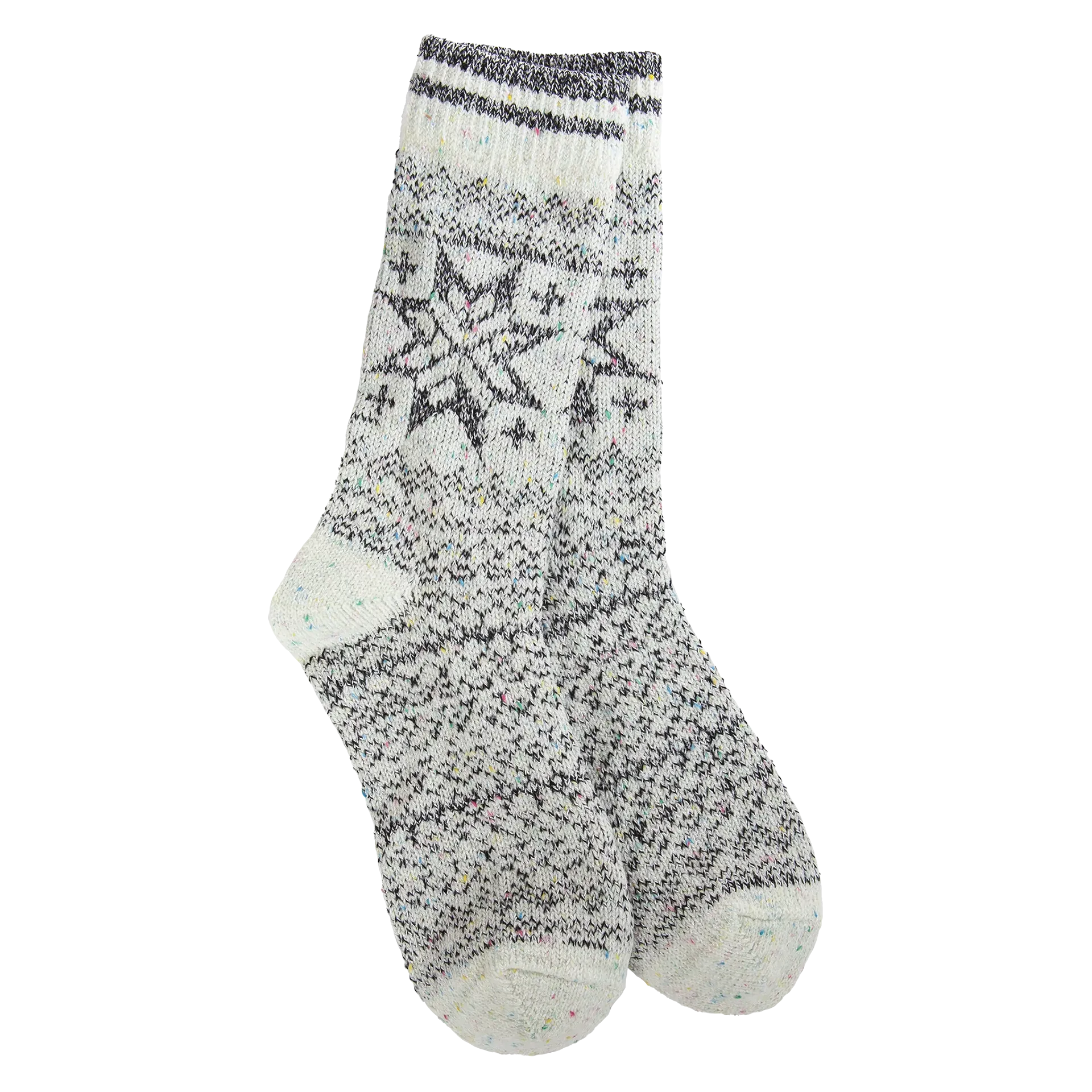 World's Softest Holiday Confetti Crew Socks