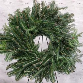 wreath 18" fresh fraser